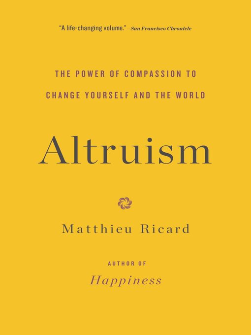 Title details for Altruism by Matthieu Ricard - Wait list